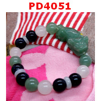 PD4051 : สร้อยข้อมือปี่เซียะหยกเขียว