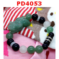 PD4053 : สร้อยข้อมือปี่เซียะหยกเขียว