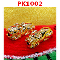 PK1002 : ปี่เซียะสีทอง คู่