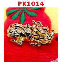 PK1014 : ปี่เซียะโลหะชุบทอง