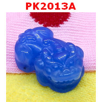PK2013A : ปี่เซียะหินหยกสีฟ้า เดี่ยว