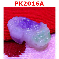 PK2016A : ปี่เซียะหยกขาวเขียวเหลืองม่วงเดี่ยว