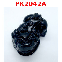 PK2042A : ปี่เซียะ หินอะเกตดำ