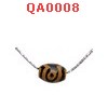 QA0008 : หินทิเบต สร้อยคอโรเดียม