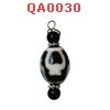 QA0030 : จี้หินทิเบต ลายแก้ววิเศษ