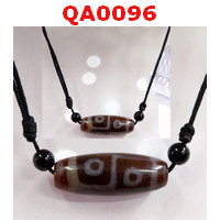 QA0096 : สร้อยคอ หินดีซีไอ 6 ตา