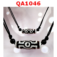 QA1046 : สร้อยคอหินทิเบตลาย 7 ตา