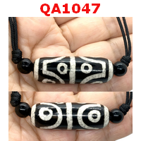 สร้อยคอหินทิเบตลาย 8 ตา