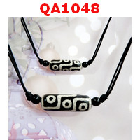 QA1048 : สร้อยคอหินทิเบตลาย 9 ตา