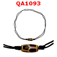 QA1093 : สร้อยคอหินดีซีไอ ลายกระดองเต่า