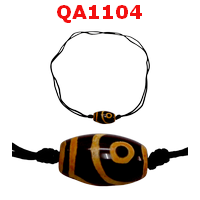 QA1104 : สร้อยคอหินดีซีไอ ลาย 2 ตา