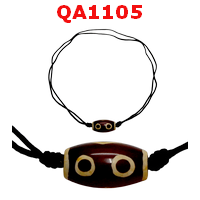QA1105 : สร้อยคอหินดีซีไอ ลาย 3 ตา