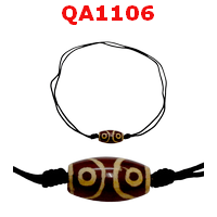 QA1106 : สร้อยคอหินดีซีไอ ลาย 4 ตา