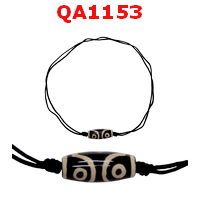 QA1153 : สร้อยคอหินดีซีไอ ลาย 3 ตา