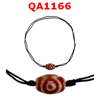 QA1166 : สร้อยคอหินดีซีไอ ลาย 3 ตา