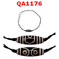 QA1176 : สร้อยคอหินดีซีไอ 3 ตา