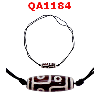 QA1184 : สร้อยคอหินดีซีไอ ลาย 6 ตา