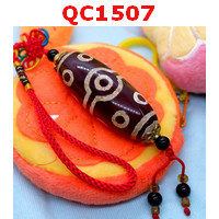 QC1507 : หินทิเบตลาย 15 ตา แบบแขวน