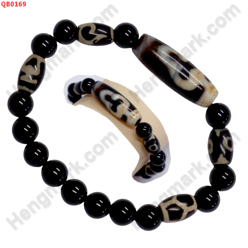 QB0169 สร้อยข้อมือหินทิเบต ลายต้นโพธิ์ ลายหินเก่า ราคา 499 บาท http://hengmark.com/view_product/QB0169.htm
